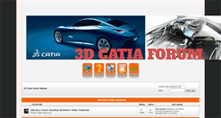 Desktop Screenshot of forum.3dcatia.com